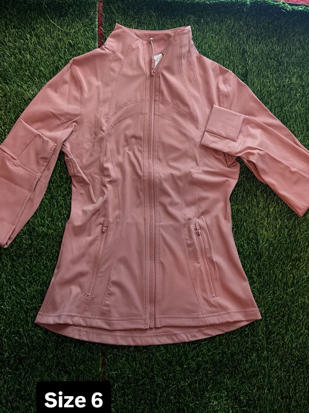 lululemon athletica Rose Pink Full-Zip Utility Jacket